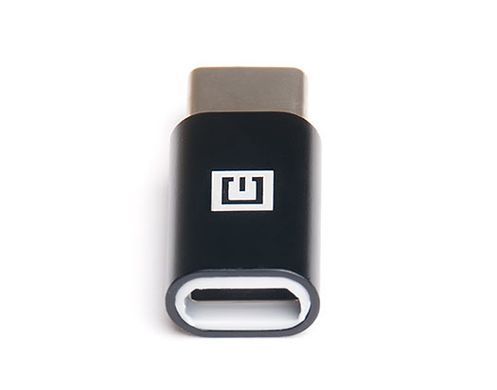 Адаптер REAL-EL micro USB - USB Type-C (F/M), Black (EL123500018) (DC_449232) [610987]