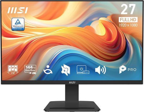 Монітор MSI 27" PRO MP273-E14A D-Sub, HDMI, DP, Audio, IPS, 144Hz, 1ms, sRGB 102%, FreeSync (9S6-3PB4CH-250) [115127]