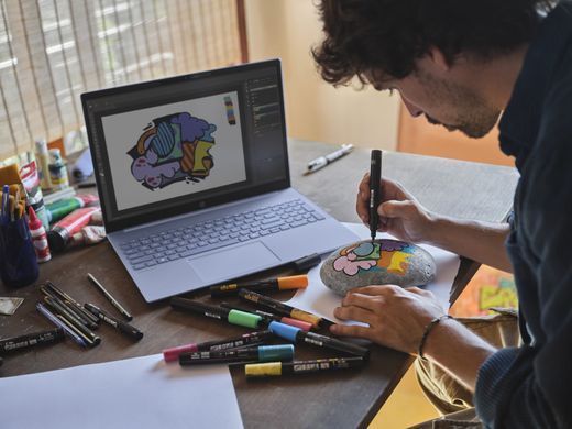 Ноутбук HP OmniBook 5 16-af1016ua 16" WUXGA IPS AG, Intel U7-255U, 16GB, F1TB, UMA, DOS, блакитний (BV5W7EA) [110268]