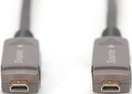 Кабель DIGITUS HDMI (M/M), 4K, AOC, 10м, чорний (AK-330127-100-S) [111313]