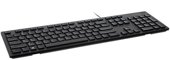 Клавiатура Dell Multimedia Keyboard-KB216 Ukrainian (QWERTY) - Black (580-AHHE) [103527]