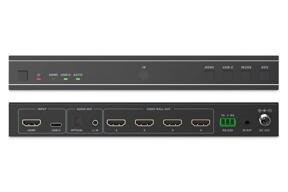 Контролер відеостіни DIGITUS 4K HDMI Video Wall 2x2 (DS-55358) [113505]
