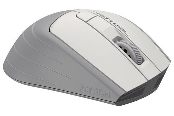 Миша бездротова A4Tech FG30S Grey/White (FG30S (Grey+White)) [606396]