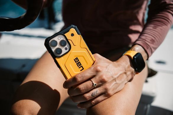Чохол UAG для iPhone 16 Pro Max, Pathfinder Magsafe, Heritage Yellow (114469118282) [108342]