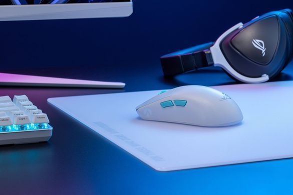 Миша бездротова Asus ROG Harpe Ace Aim Lab Edition White (90MP02W0-BMUA10) [618002]