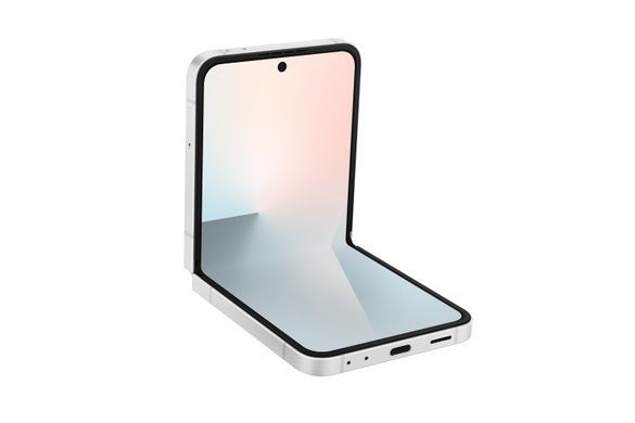 Смартфон Samsung Galaxy Flip 7 FE 5G (F761) 6.7"/3.4" 8/256ГБ, 1SIM, 4000мА&bull;год, білий (SM-F761BZWHSEK) [111194]