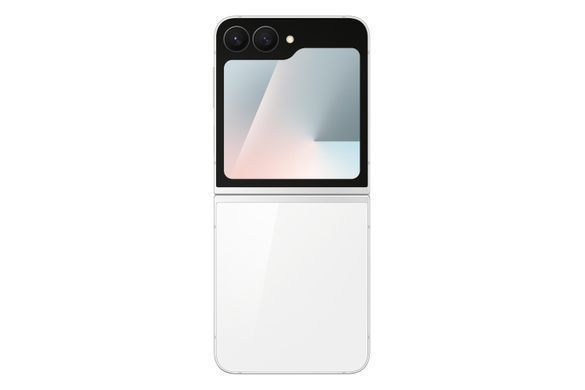 Смартфон Samsung Galaxy Flip 7 FE 5G (F761) 6.7"/3.4" 8/256ГБ, 1SIM, 4000мА&bull;год, білий (SM-F761BZWHSEK) [111194]