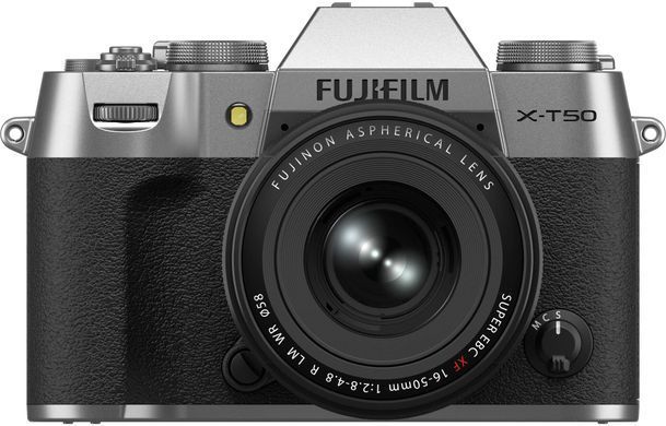 Цифр. фотокамера Fujifilm X-T50 + XF16-50mmF2.8-4.8 R LM WR Kit Silver (16828569) [107608]