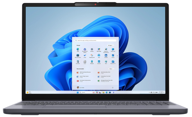 Ноутбук Lenovo IdeaPad Slim 3 15ARP10 Luna Grey (83K700GHRA) [204084]