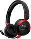 Гарнітура ігрова HyperX Cloud Mini, mini-jack/BT, 1.2м, чорний-червоний (7G8F1AA) [17452], фото 1
