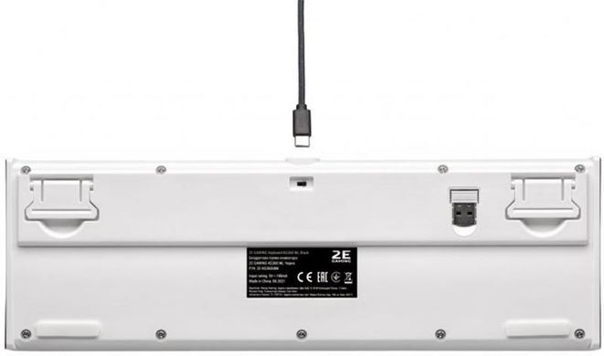 Клавіатура бездротова 2E Gaming KG360UBK RGB Black (2E-KG360UBK) [611539]