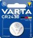 Батарейка Varta літієва CR2430 блістер, 1 шт (06430101401) [113331], фото 1