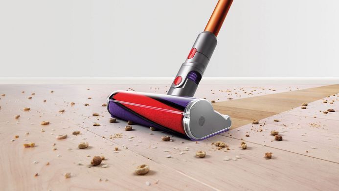 Пилосос Dyson безпровідний V10 Absolute 525Вт, конт пил -0.76л, автон. робота до 60хв, турборежим, сіро-мідний (448883-01) [12430]