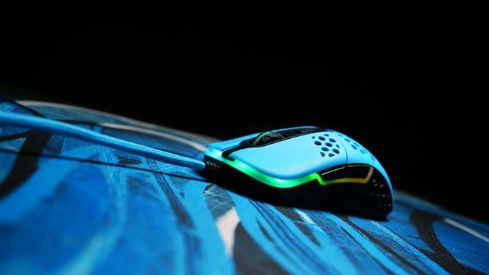 Миша Xtrfy M42, USB-A, RGB, Miami Blue (XG-M42-RGB-BLUE) [103953]