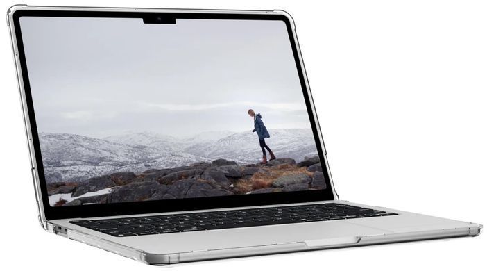 Чохол UAG [U] для MacBook Pro 13"(2020-2022), Lucent, Ice/Black (134006114340) [103290]
