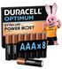 Лужні батарейки Duracell Optimum AAA, 8 шт. (5019315/5015602) [203727], фото 1