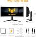 Монітор Asus 34" TUF Gaming VG34WQL5A 2xHDMI, 2xDP, 4xUSB, MM, VA, 3440x1440, 21:9, 165Hz, 1ms, sRGB 120%, CURVED, AdaptiveSync, HAS, HDR400 (90LM0CI1-B01171) [114697], фото 3
