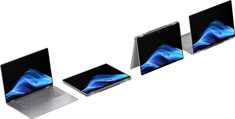 Ноутбук HP OmniBook X Flip x360 16-ar0000ua 16" 3K OLED Touch, AMD AI 7 350, 32GB, F1TB, UMA, Win11, сірий (C3VE8EA) [111357]