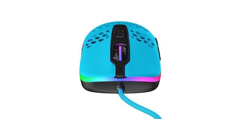 Миша Xtrfy M42, USB-A, RGB, Miami Blue (XG-M42-RGB-BLUE) [103953]