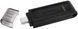Накопичувач Kingston 128GB USB 3.2 Type-C Gen 1 DT70 (DT70/128GB) [109000], фото 3