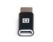 Адаптер REAL-EL micro USB - USB Type-C (F/M), Black (EL123500018) (DC_449232) [610987], фото 3