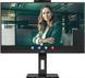 Монітор TFT 27" AOC, QHD, IPS, 75Hz, 2xHDMI, DP, USB-C, RJ-45, USB-hub, webcam, HAS, Pivot, колонки (Q27P3CW) [405572], фото 1