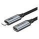 Кабель Cabletime USB Type-C - USB Type-C (M/F) PD 100W, 0.5 м, White (CU21E) [615239], фото 1