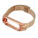 Ремінець BeCover Metal для Xiaomi Mi Smart Band 5/Mi Smart Band 6 Rose Gold (705149) [604609], фото 1