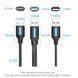 Кабель для принтера Vention 2in1 USB - USB Type-B 3.0 (M/M), 1 м, Black (CQPBF) [604370], фото 2