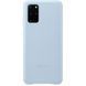 Чохол-накладка Samsung Leather Cover для Samsung Galaxy S20+ SM-G985 Sky Blue (EF-VG985LLEGRU) [600977], фото 2