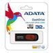 Флеш-накопичувач ADATA USB 2.0 C008 32Gb Black/Red (AC008-32G-RKD) [803031], фото 2