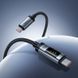 Кабель HOCO U148 Lord 100W digital display charging data cable Type-C Black (6942007668675) [806903], фото 9