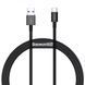 Кабель Baseus Superior Fast Charging USB - USB-C, 66W, 1м Black (6953156205499) [614626], фото 2