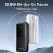 Універсальна мобільна батарея Vention 10000mAh PD White (FHOW0) [614601], фото 4