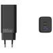 Зарядний пристрій 3xUSB 65W (2xUSB-C+USB-A) PD3.0+QC4.0 чорний Vention (FEDB0-EU) [42794], фото 2