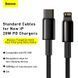 Кабель Baseus Tungsten Gold Fast Charging Data Cable Type-C to iP PD 20W 2m Black (CATLWJ-A01) [802550], фото 8