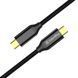 Кабель ColorWay USB Type-C + USB Type-C (M/M), 5.0 А, 1 м, Black (CW-CBPDCC062-BK) [604175], фото 4