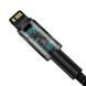 Кабель Baseus Tungsten Gold Fast Charging Data Cable Type-C to iP PD 20W 2m Black (CATLWJ-A01) [802550], фото 6