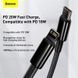 Кабель Baseus Tungsten Gold Fast Charging Data Cable Type-C to iP PD 20W 2m Black (CATLWJ-A01) [802550], фото 11
