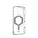 Чохол-накладка Urban Armor Gear Magsafe для Apple iPhone 16 Pro Plyo Ice/Silver (114480114333) [616752], фото 7