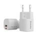 Мережевий зарядний пристрій ColorWay GaN PD Port USB PPS (Type-C PD + USB QC3.0) (33W) White (CW-CHS043PD-WT) [603231], фото 4