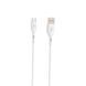 Кабель SkyDolphin S22T Soft Silicone USB - USB Type-C (M/M), 1 м, White (SDUSB-000602) [604262], фото 1