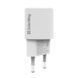 Мережевий зарядний пристрій ColorWay GaN PD Port USB PPS (Type-C PD + USB QC3.0) (33W) White (CW-CHS043PD-WT) [603231], фото 1