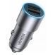 Автозарядка 2xUSB 24W (USB-A) Сіра (CD130) QC 3.0 UGREEN (50592) [402105], фото 1