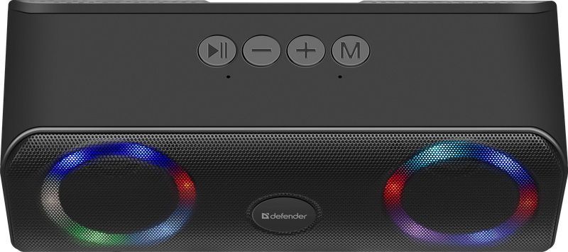 Акустична система 1.0 Defender Q1 10W Light/BT/FM/USB/TF/AUX (65301) [405334]