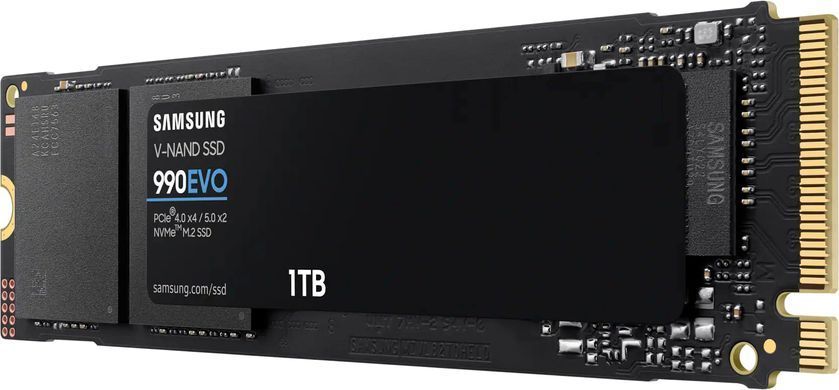 SSD диск SAMSUNG 990 EVO, 1TB, (MZ-V9E1T0BW) [304099]