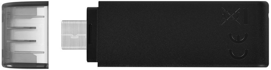 Накопичувач Kingston 128GB USB 3.2 Type-C Gen 1 DT70 (DT70/128GB) [109000]