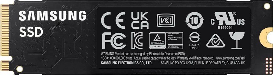 SSD диск SAMSUNG 990 EVO, 1TB, (MZ-V9E1T0BW) [304099]
