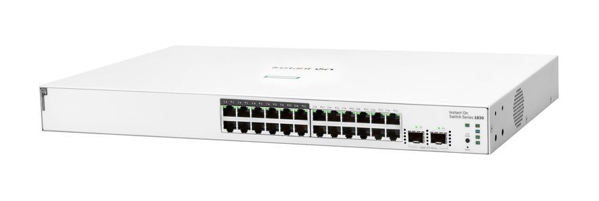 Комутатор HPE Aruba Switch IOn 1830 24G 2SFP 195W (JL813A) [504545]