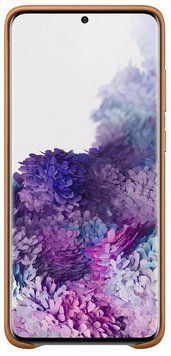 Чохол-накладка Samsung Leather Cover для Samsung Galaxy S20+ SM-G985 Brown (EF-VG985LAEGRU) [600978]